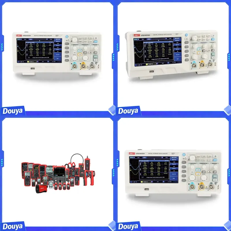 Digital Storage Oscilloscope 100Mhz - Oscilloscopio Digitale a Doppio Canale con
