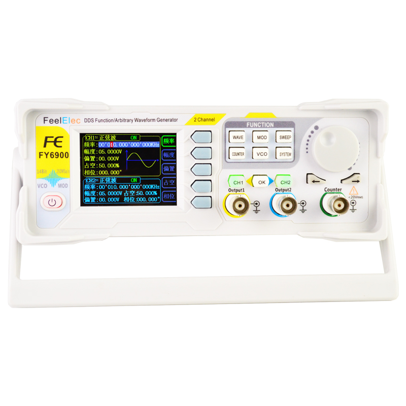 Function Arbitrary Waveform Generator - Nuovo FY6900 60MHz funzione DDS a