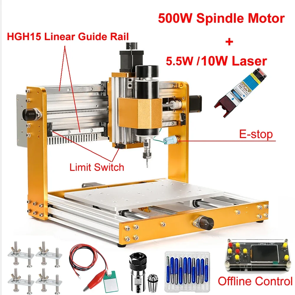 Mini Laser Engraver Cnc Router - Mini Router CNC 3018 Plus con