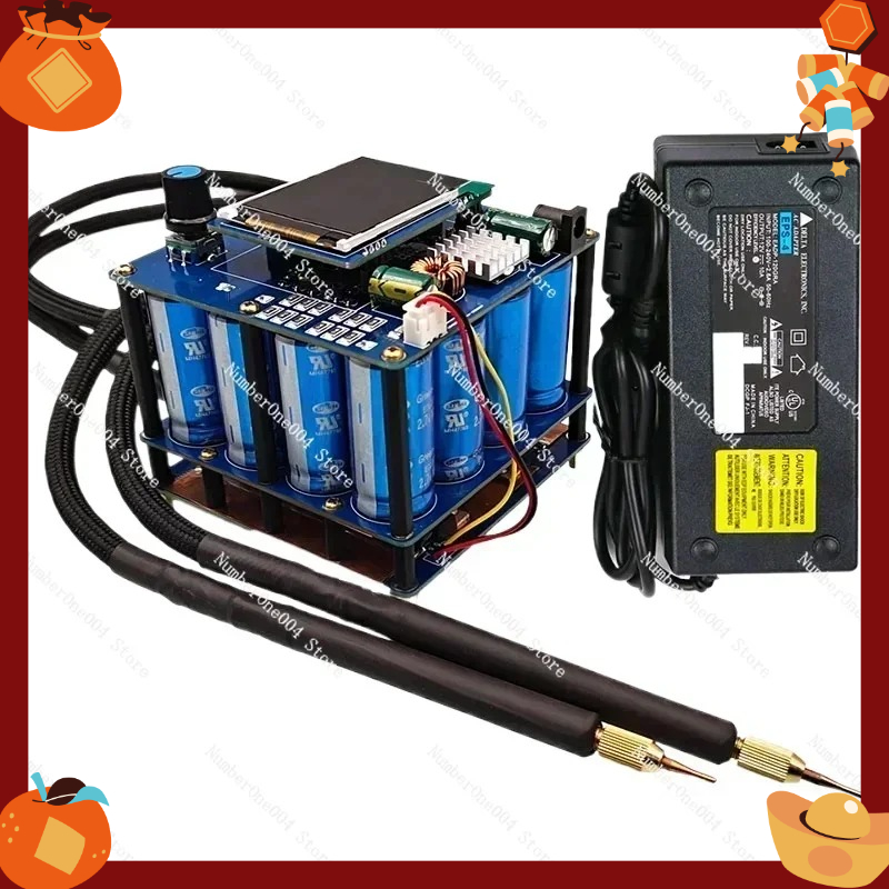 Spot Welder 18650 Battery Pack - Saldatrice a Punti 1600F per Fai-da-Te,