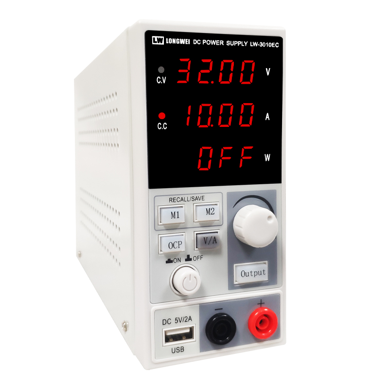 Programmable Dc Power Supply 30V 10A - LW3010EC Alimentatore da Banco Programmabile DC