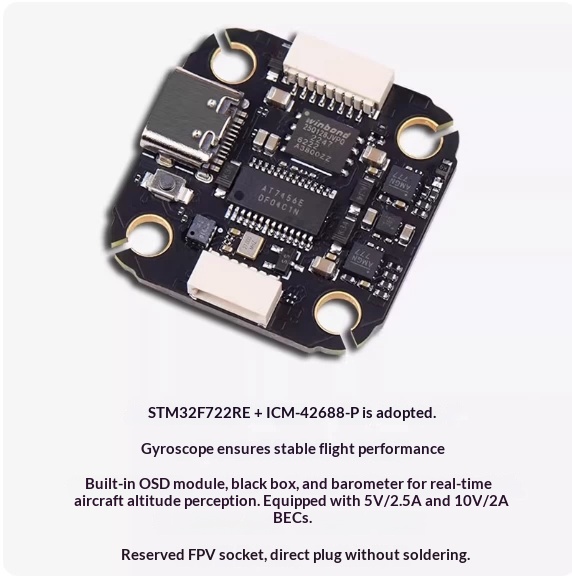 JHEMCU F722 NOXE F7 Flight Con - Fpv Flight Controller F7 Stack 60A recensione e prezzo
