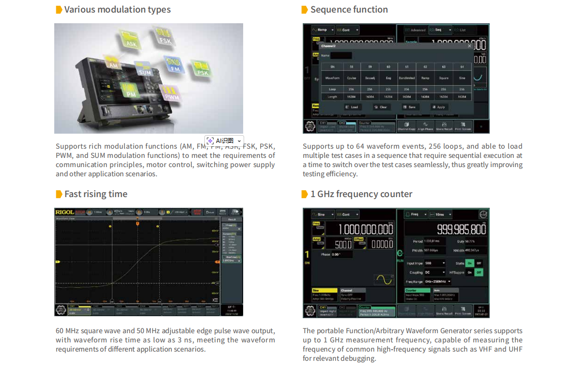 DG902 Pro Generatore di Forme  - Function Arbitrary Waveform Generator recensione e prezzo