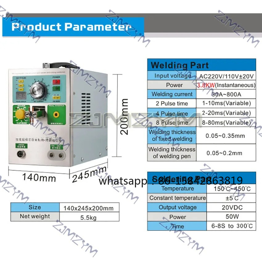 Saldatrice a Induzione Pulsata - Spot Welder 18650 Battery Pack recensione e prezzo