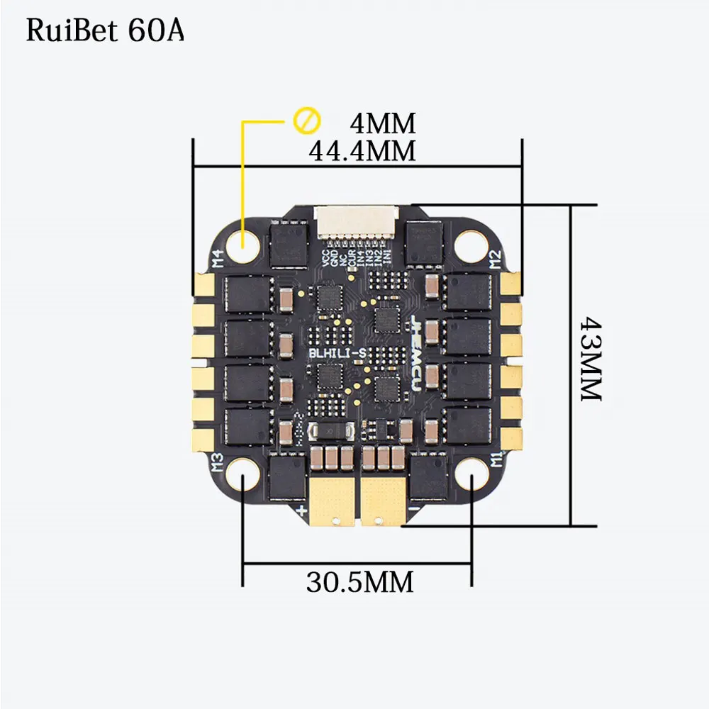Jhemcu F7 Stack F722 Doppio co - Fpv Flight Controller F7 Stack 60A recensione e prezzo