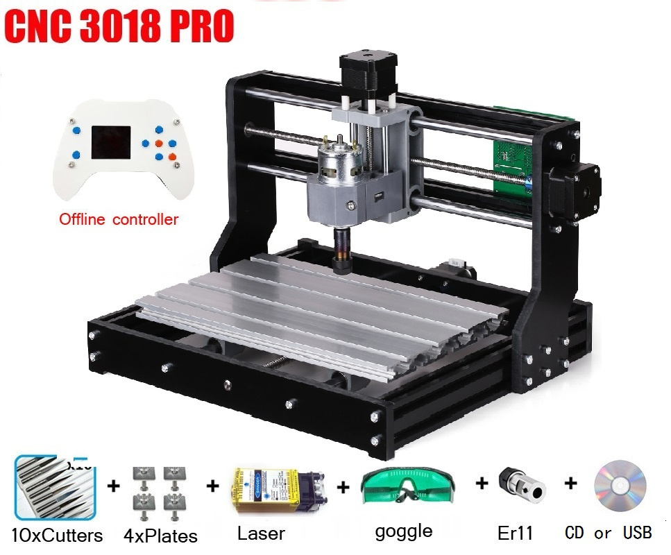 Incisore Laser CNC 3018 PRO, M - Mini Laser Engraver Cnc Router recensione e prezzo