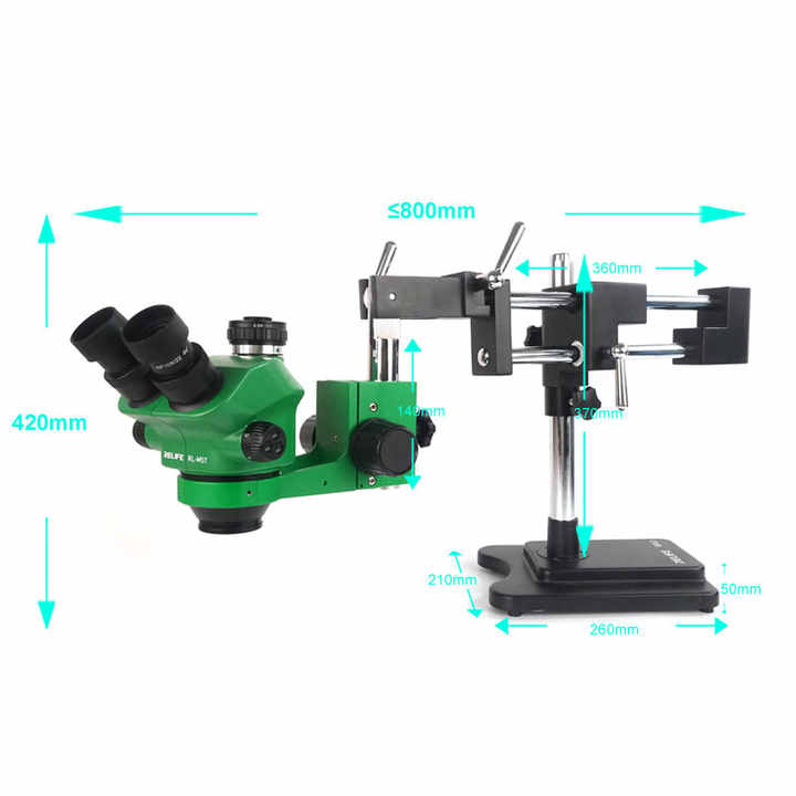 Microscopio Stereo Trinoculare - Stereo Trinocular Microscope Pcb recensione e prezzo