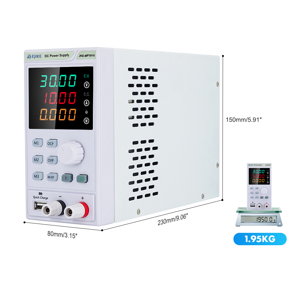 Alimentatore DC EJIKE 300W Pro - Programmable Dc Power Supply 30V 10A recensione e prezzo