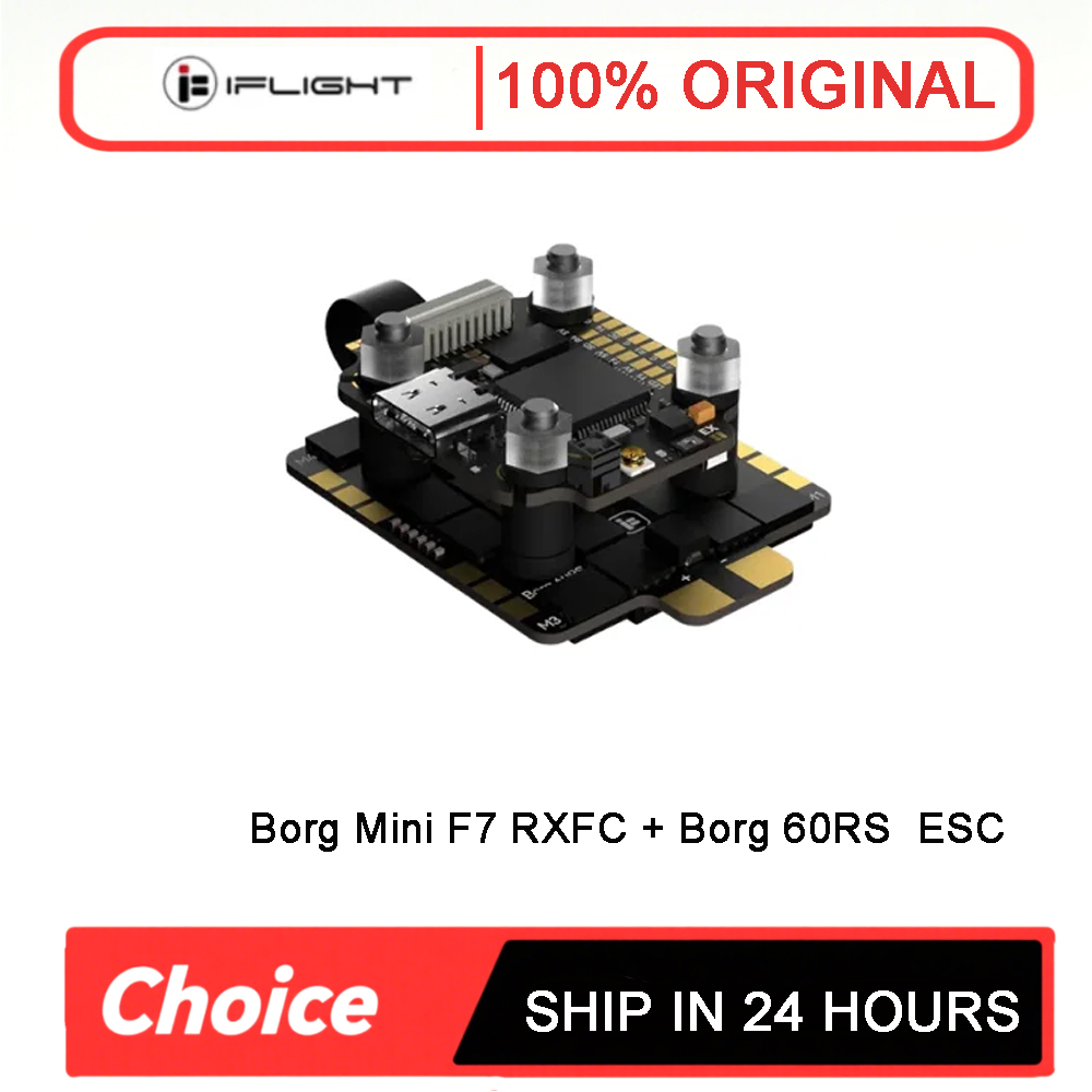 Borg Mini F7 Stack con ESC LiH - Fpv Flight Controller F7 Stack 60A recensione e prezzo